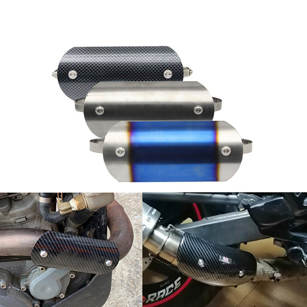 Universal Motorcycle Exhaust Pipe Heat Shield Cover